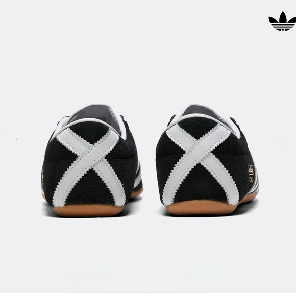 Adidas Original TOKYO Sneakers - Black & White SUEDE - Picture 4 of 8